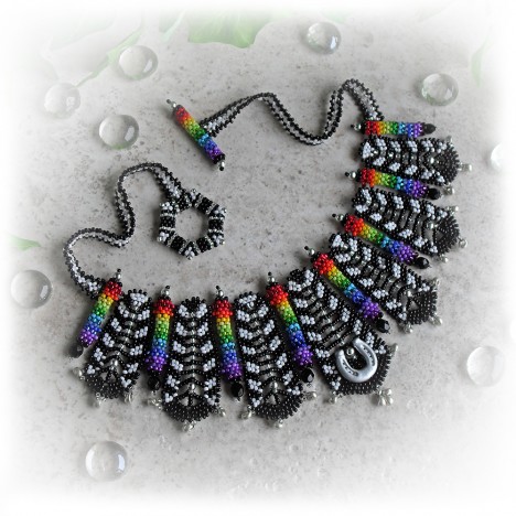 Rainbow Oz Necklace