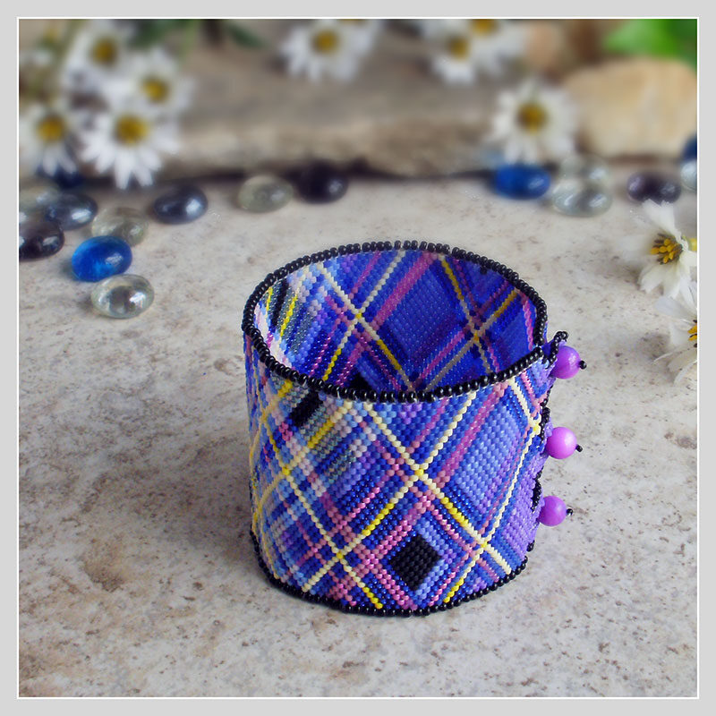 Monarch of the Glen Tartan Plaid Bracelet Cuff Monarch of the Glen Tartan Plaid Bracelet Cuff