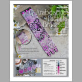 Arabesque Fuchsia Bracelet Pattern Pg1