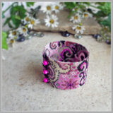 Arabesque Fuchsia Bracelet