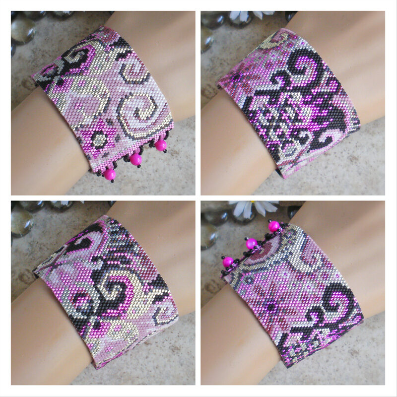 Arabesque Fuchsia Bracelet Group Arabesque Fuchsia Bracelet