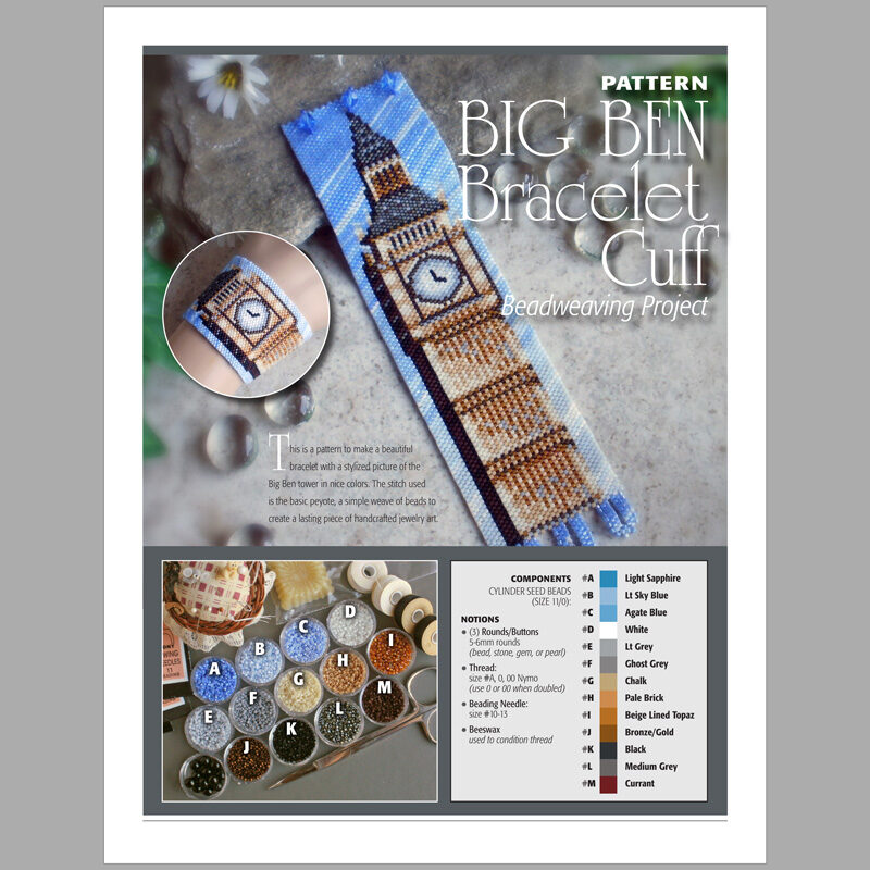 Big Ben Bracelet Pattern Cov Pg1 Big Ben Bracelet Pattern Cover Pg1