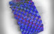 Blue Purple Checkered Bracelet