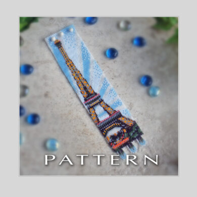 Eiffel Tower Bracelet Pattern