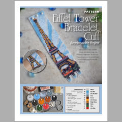 Eiffel Tower Bracelet Pattern Cover Pg1
