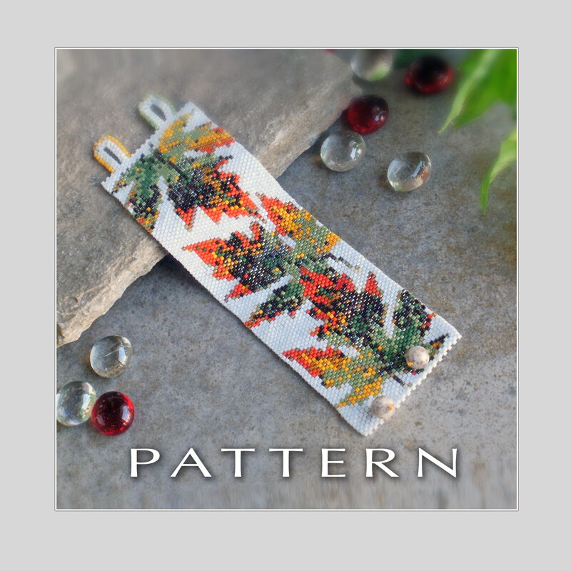 Maple Leaves Bracelet Pattern
