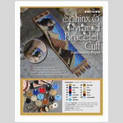 Sphinx & Pyramid Bracelet Pattern Cover Pg1