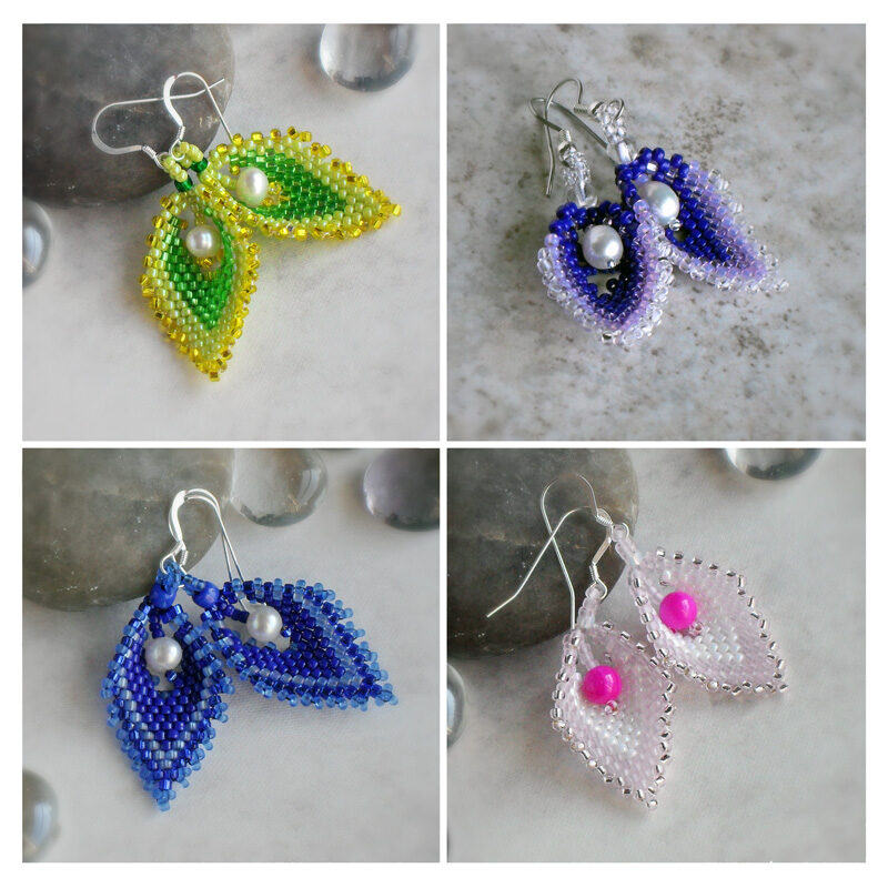 Russian Leaf Earrings ViewsA Russian Leaf Earrings Views