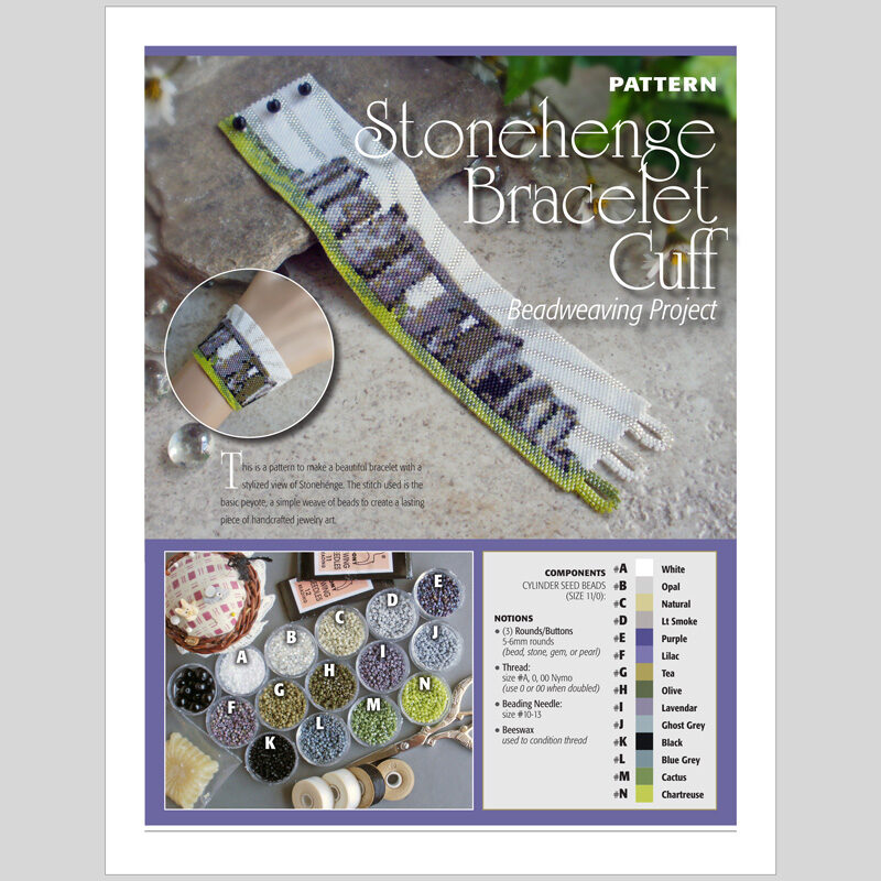 Stonehenge Bracelet Pattern CovPg1 Stonehenge Bracelet Pattern Cover Pg1