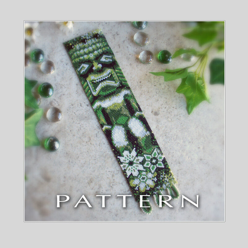 Tiki God Bracelet Pattern