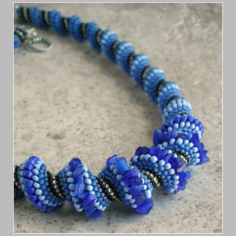 Cellini Spiral Blue Beaded Necklace_03f Cellini Spiral Blue Beaded Necklace