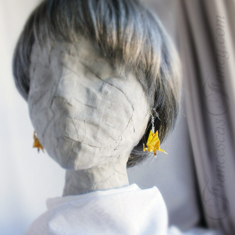 Origami-Yellow-Dragon-Earrings-06f Origami Yellow Dragon Earrings